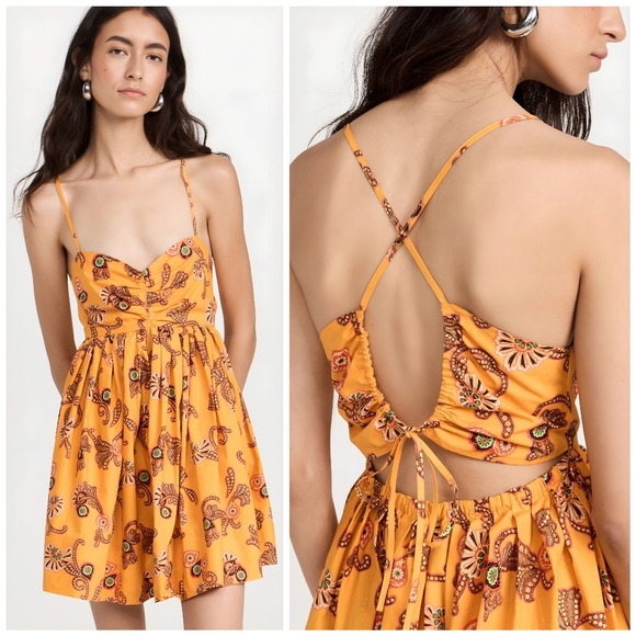 A.L.C. Marigold Strappy Ambrose Dress 4